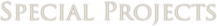 special projects