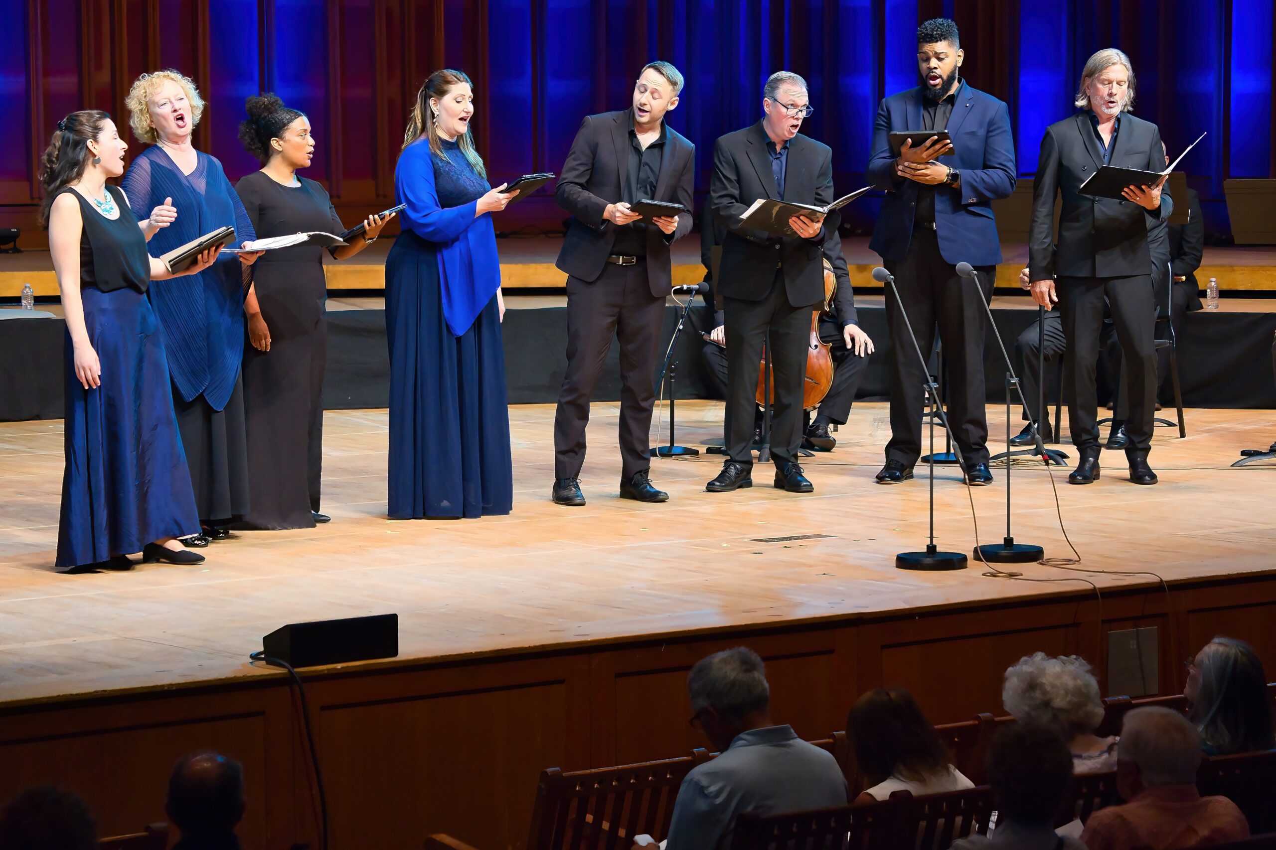 Boston Camerata Performing (Hilary Scott) Boston Camerata Performing at Tanglewood - photo: Hilary Scott